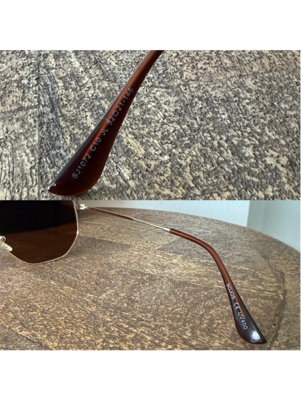 SOJOS Square Polarized Sunglasses